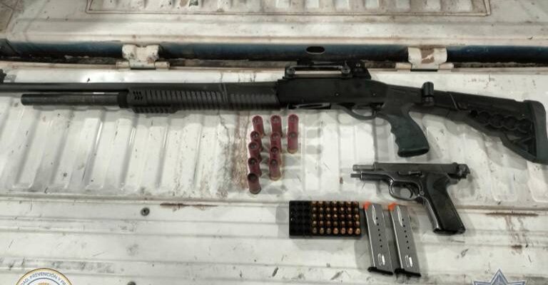 hombre armado detenido en León