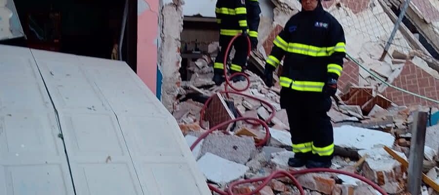 deflagración en Lomas de Vista Hermosa