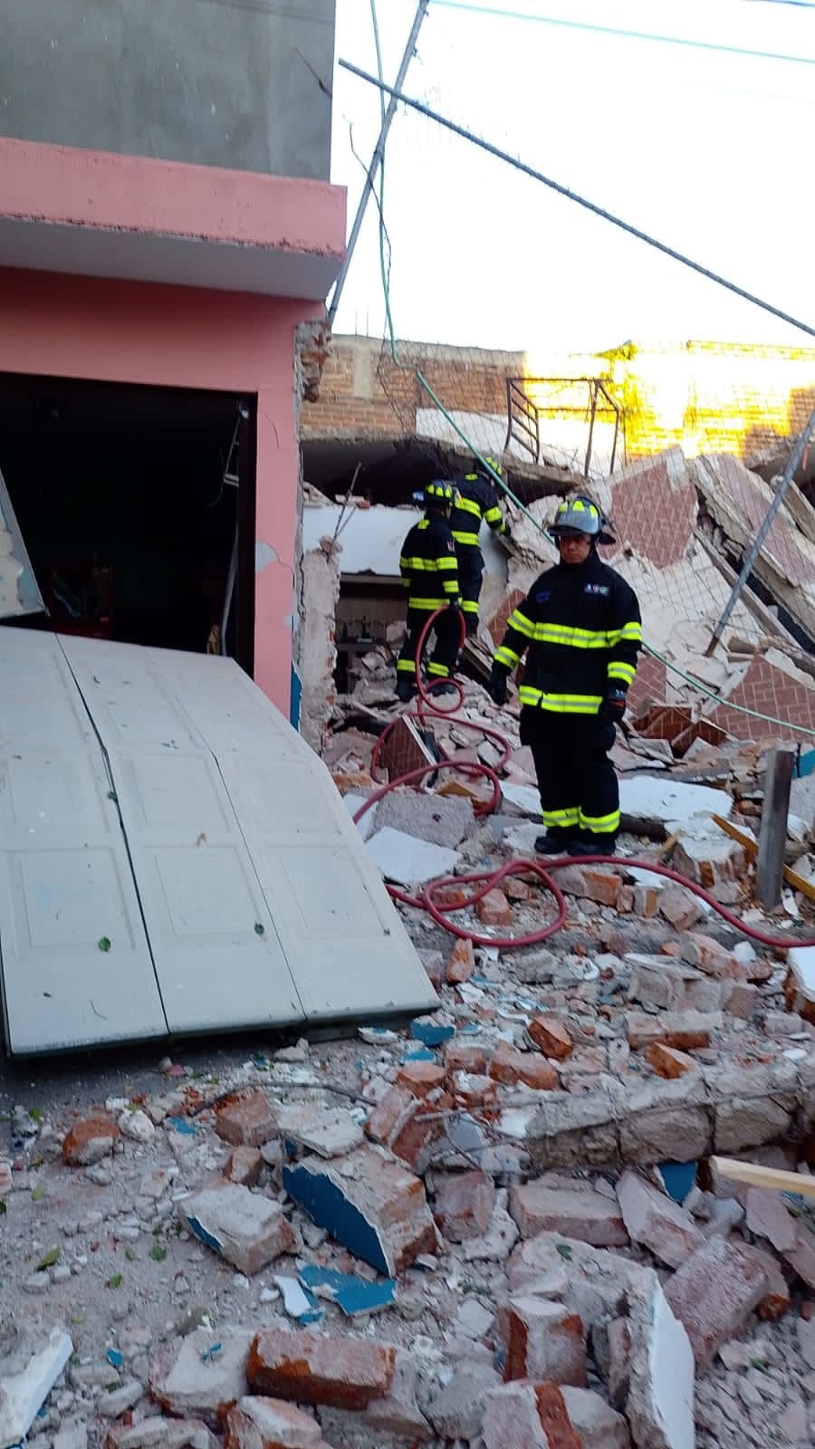 SSPPC informa sobre deflagración en Lomas de Vista Hermosa